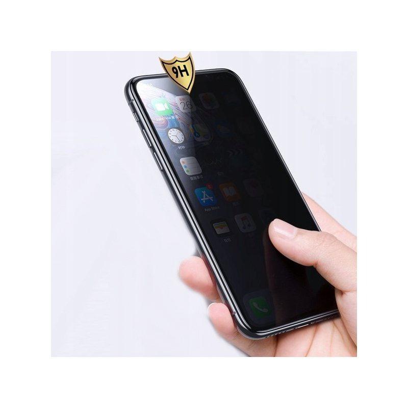 3x Anti-Spy Tempered Glass for iPhone 16 Pro Max - Anti Spy Screen Protection, Privacy Film, Privacy Glass