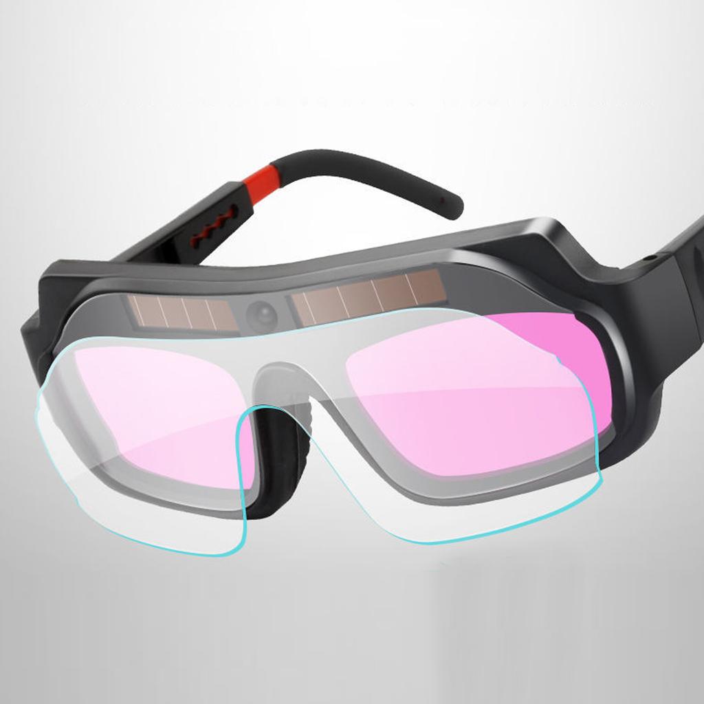 Welder Glasses Automatic Dimming Size Adjustable Protective Professional Welding Goggle