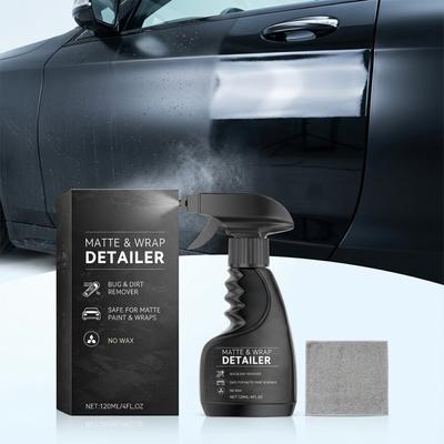 Autopflege-Spray - Bequemes Reinigungs-, Polier-, Aufbereitungs- und Glanzpflege-Spray für Autoberflächen 120ML