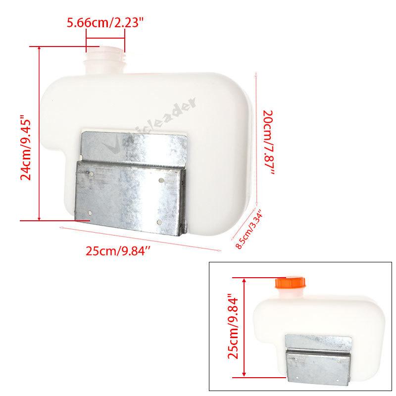 2.5L/4.5L/5L/5.8L/7L/10L Car Caravan Motorhome Parking Heater Tool Plastic Fuel Oil Gasoline Tank Auto Air Heater Diesel