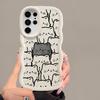 Cartoon Cute Cat Soft Phone Cover Case for Samsung Galaxy S20 FE S23 Plus S25 S24 A25 S21 A26 S22 Ultra A24 A36 A55 A54 A35 A34