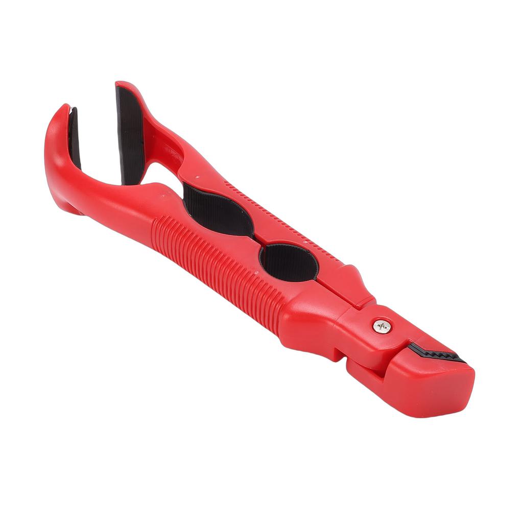 Hot Plate   3 In 1 Anti Scald Bowl Holder Clip for Dish with Can Opener Ergonomic Handle Red