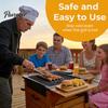 Stainless Steel Grill Rack BBQ Roller Sausage And Vegetable Grilling for Evenly Cooked Food Easy to Clean Rust-Proof Outdoor Tool Secure
