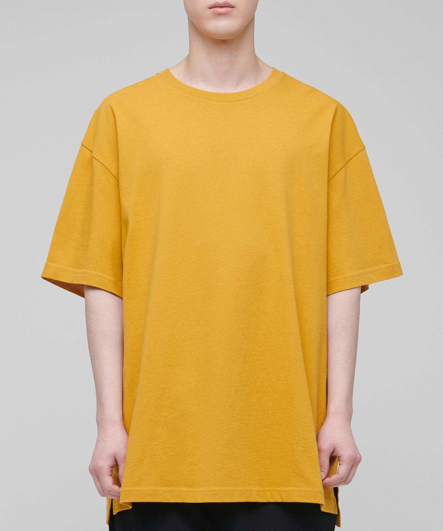Musinsa Standard Oversized Crew Neck T-Shirt [Mustard] Mustard/L