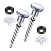  Universal Bathtubs Spout Diverter Repair Set with Strong Metal Stem & Sealing Component Faucet Leak Repair Tool Set
