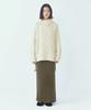 CITTA Every Day Comfort Long Skirt (Fw)_Cts623(Khaki)
