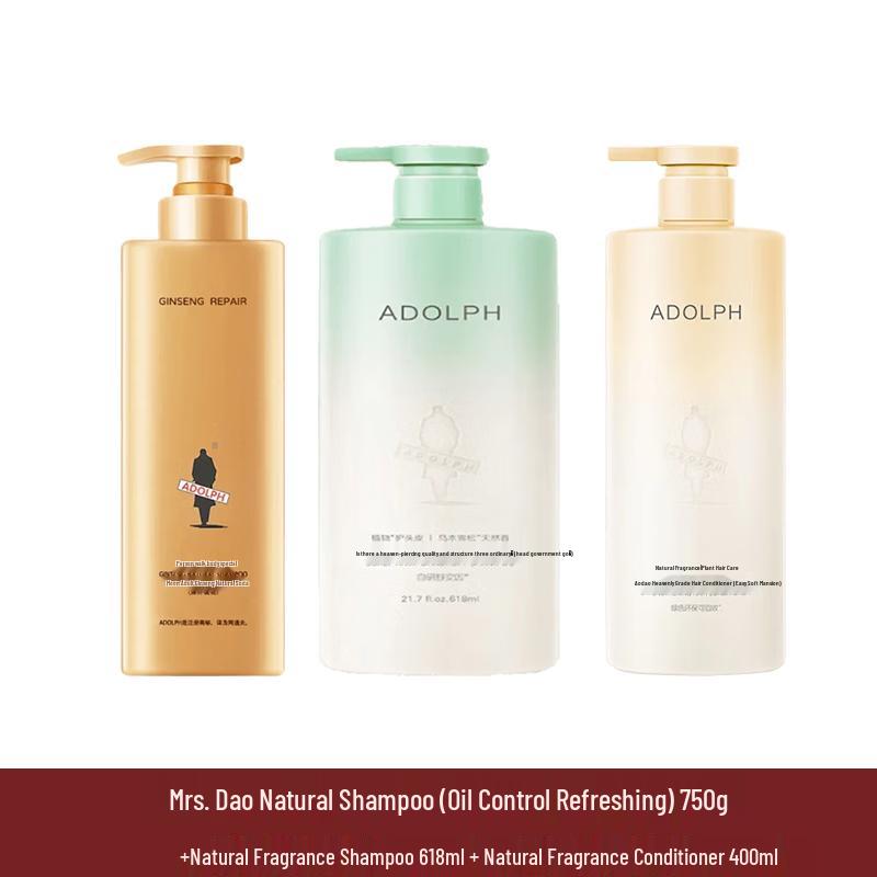 Ado Red Ginseng & Natural Fragrance Hair Care Set