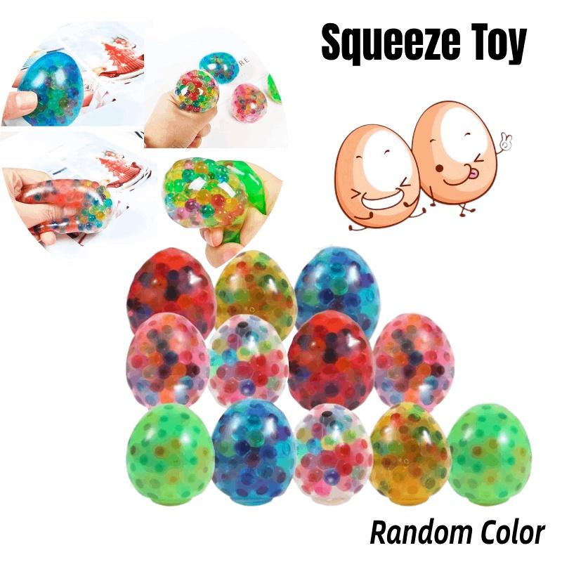 Easter Egg Squishy Stress Ball Toy Realistic Egg Design Wholesale