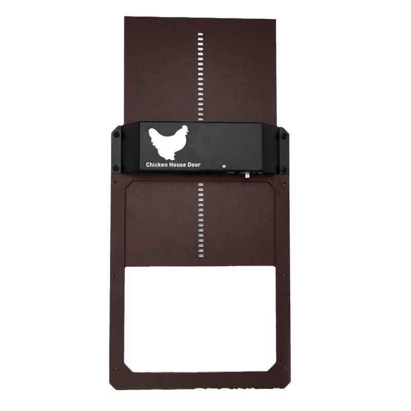 Autotic Chicen Cop Dor new second generation pet cage home automatic light-sensitive chicken coop door pet door