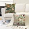 Wildblume Wildwiese Hirsch Ente Kissen Geschenk Heim Büro Dekoration Schlafzimmer Sofa Auto Kissenbezug Hülle 45x45
