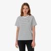 [lacoste] Women's Striped Short Sleeve T-Shirt TF262E-56G