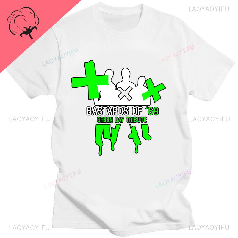 Green Day American Idiot Albuum Cover Tshirts Unisex Women Oversized Tshirts Novelty Funny Streetwear Summer Comfortable Tee