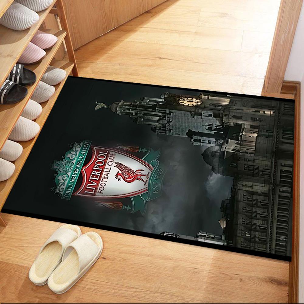 Liverpool Football Club Carpet Design For Balcony Entryway Dining Room Living Rooms Antislip Rug Decorate Offices