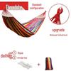 OLOEY Outdoor Double Canvas Hammock