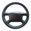 Custom Original Steering Wheel Cover For Volkswagen VW Golf 4 (IV) Passat B5  Skoda Octavia Leather Braid For Steering Wheel
