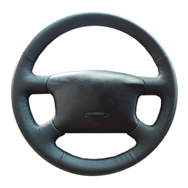 Custom Original Steering Wheel Cover For Volkswagen VW Golf 4 (IV) Passat B5  Skoda Octavia Leather Braid For Steering Wheel