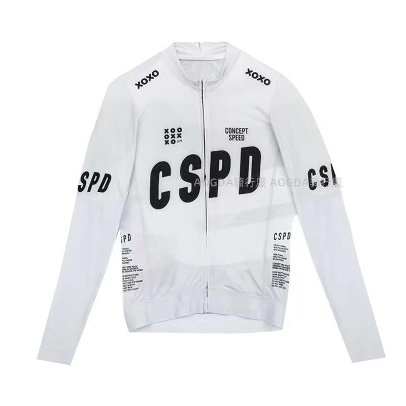 Unisex White Cycling Jersey Long Sleeve Quick Dry Breathable Fit Mountain Road Bike Riding XS