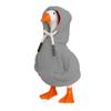 Creative 5 Inch Goose Outfits Red Hoodies Soft Solid Color Mini Porch Goose Hoodies Tabletop Goose Costume for Decoration