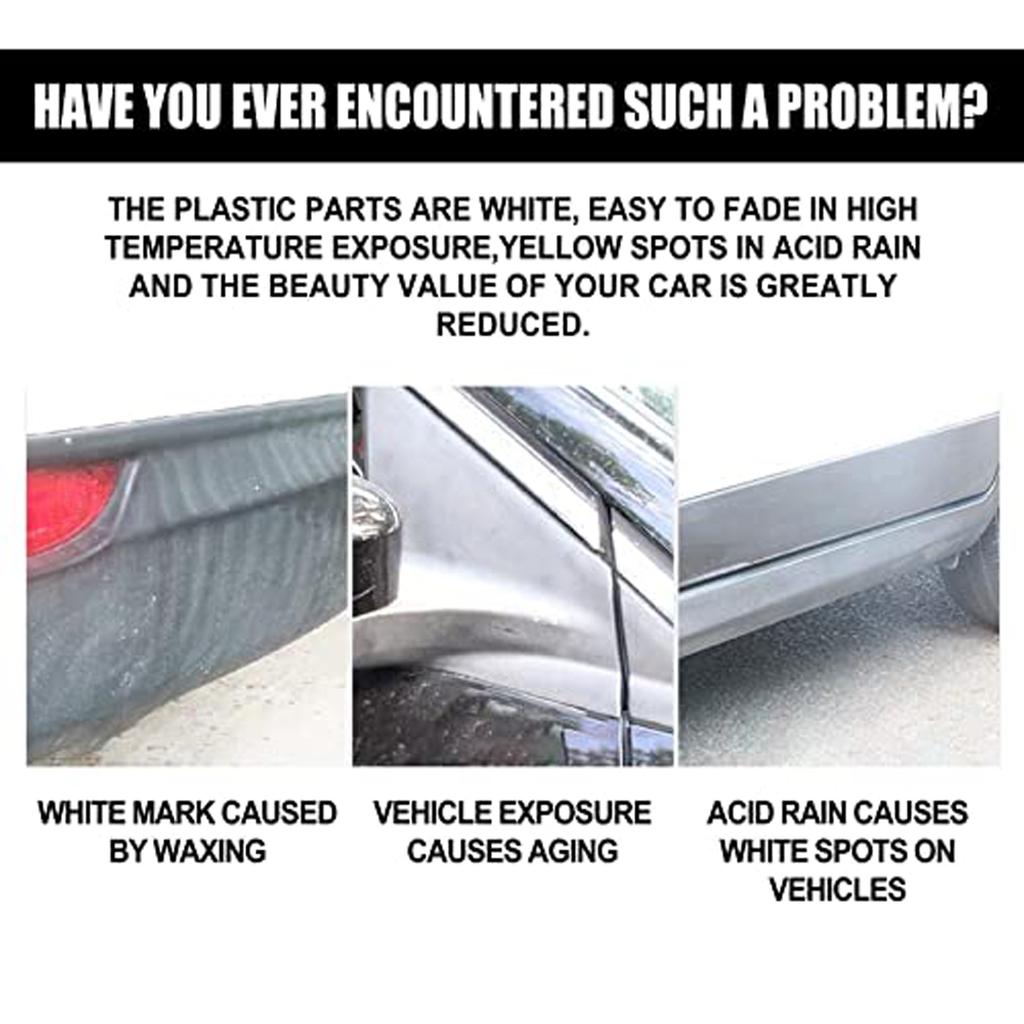 Auto Plastic Best Interior Dashboard Parts Leather Surface Wax Dust-Proof Glazing Cleaning  Liquid Multi-Purpose Application Deep 50ML