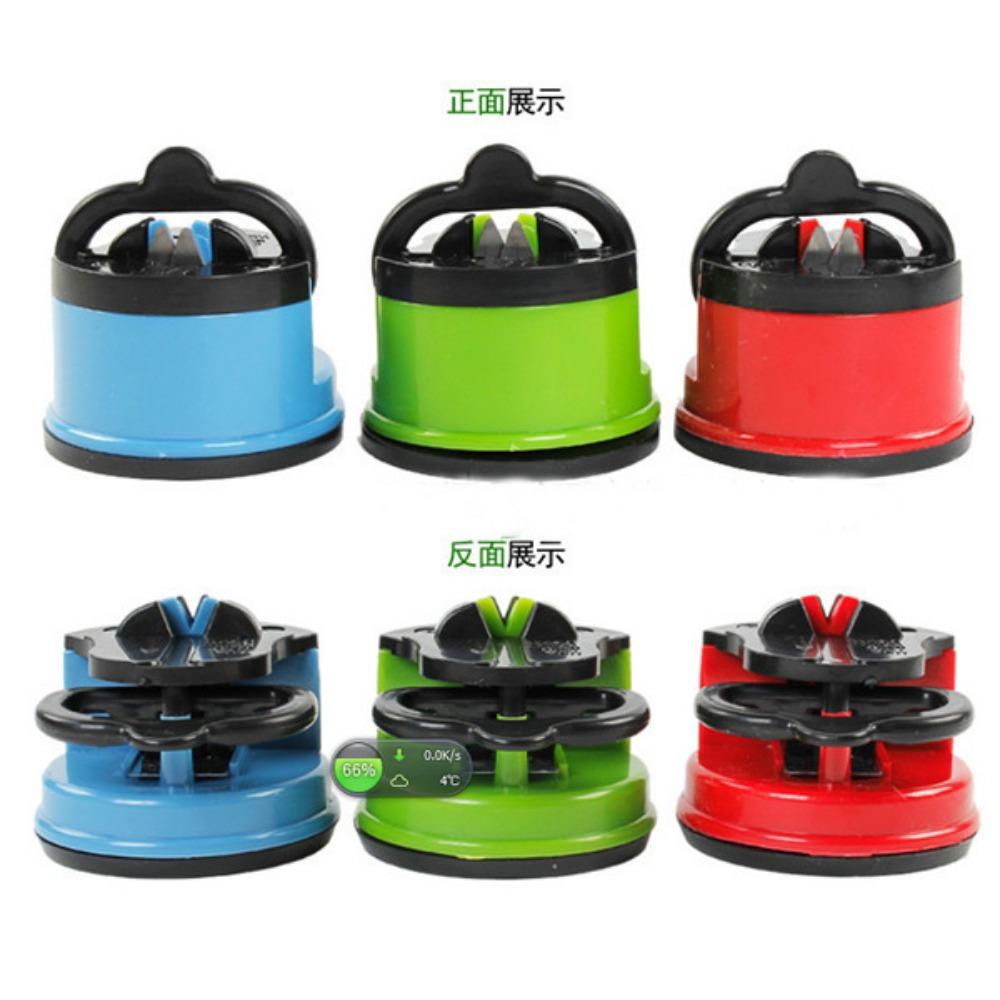 Household kitchen stainless steel sharpener, suction cup, sharpening tool, sharpening stone, suction cup positioning sharpener