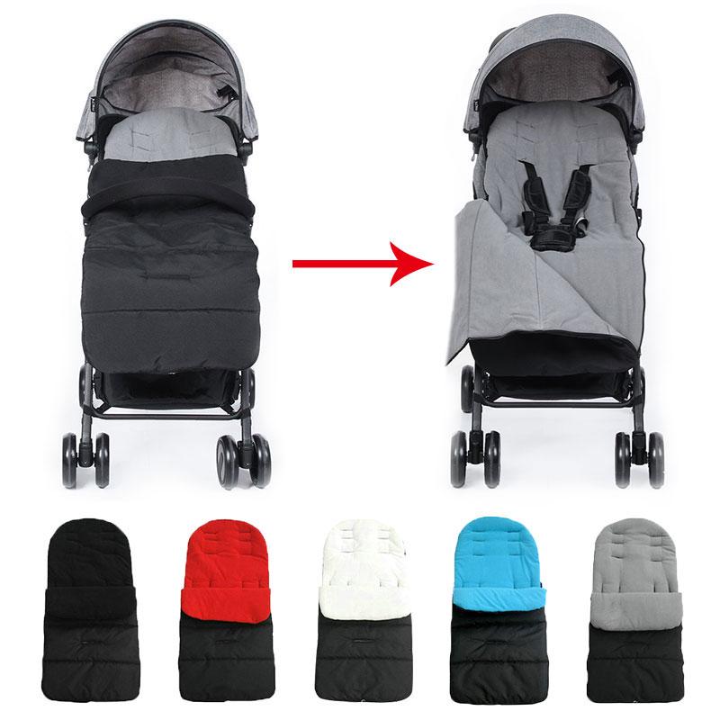 Winter Thick Cotton Pads Baby Universal Toe Foot Cover Toddler Baby Stroller Sleep Bag