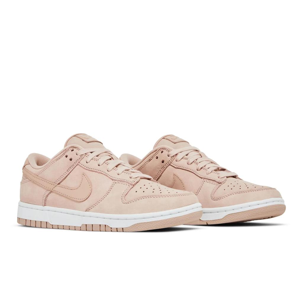 Nike Womens Dunk Low Premium 'Soft Pink' (women's sizes) Soft Pink / White Skate Shoes DV7415 600