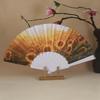 Sunflower Folding Fan Collapsible Decorative Fan Art Craft Dance Fan  Party Decoration