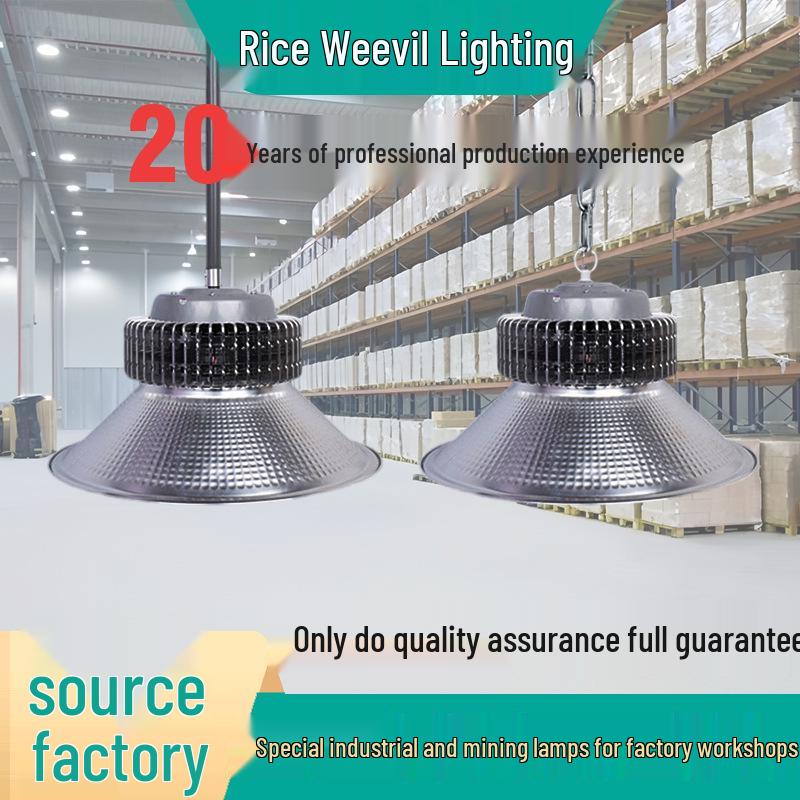 

Светодиодный подвесной светильник с радиатором, сверхяркий 200 Вт/300 Вт для промышленности, склада, мастерской Simple Hook