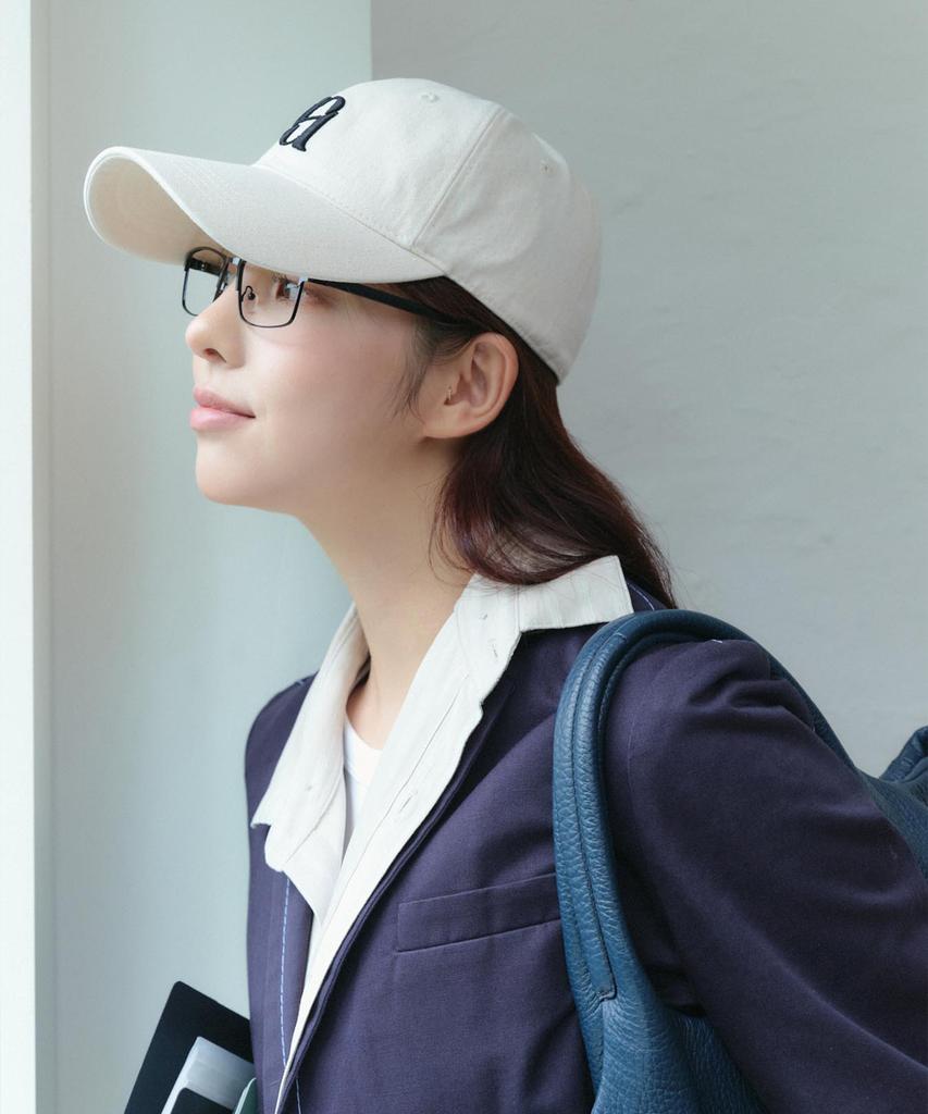 Luseoul Signature Basic Ball Cap Ivory