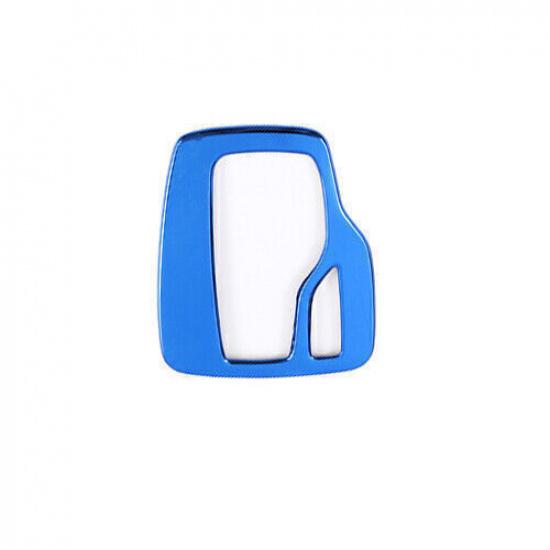 For Buick Regal 2018-2020 Blue Steel Center Console Gear Shift Panel Trim 1PCS