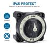Reliable 4 Position Battery Isolator Switch 32V  Battery Cutoff Switch Upgrades for Marine & Vehicle Power Management
