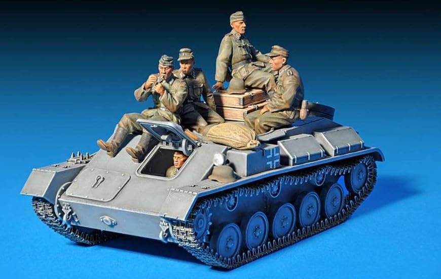 Miniart 1/35 Deutscher T-70 r & 76,2 mm Feldgeschütz MA35039 Plastikmodell