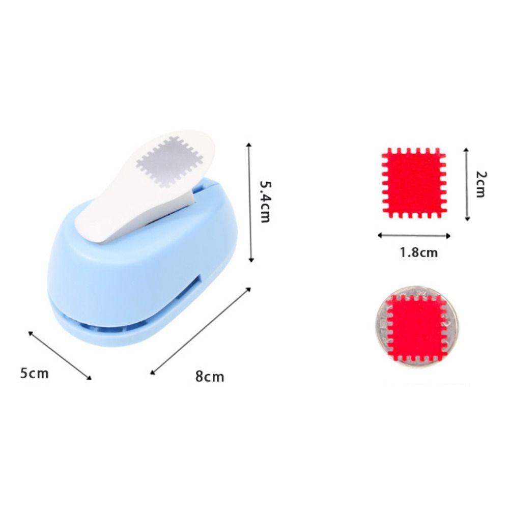 DIY Crafts Stamp Border Punch Handmade Embosser Stamp Embossing Machine Portable Labor-saving Stamp Toothed Puncher