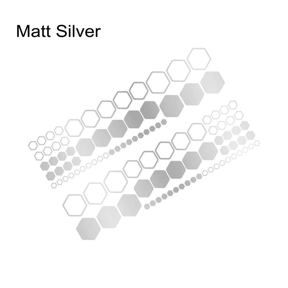 Honeycomb Vinyl Decal Large And Small Combination Hexagonal Stickers DIY Car Automobile Body Cool Styling Decoration Accessories