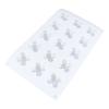 15 Grids Chocolate Mold Food Grade Reusable 15 Cavity Cake Silicone Mold for Restaurant Kitchen