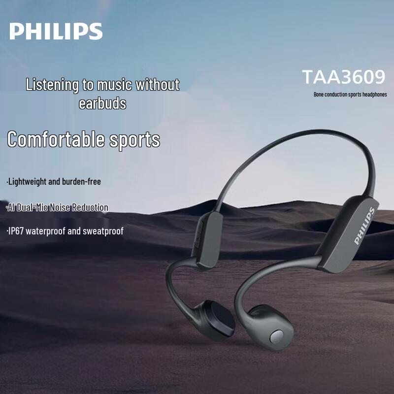 

Philips TAA3609 Open-Ear Sports Bluetooth Headphones