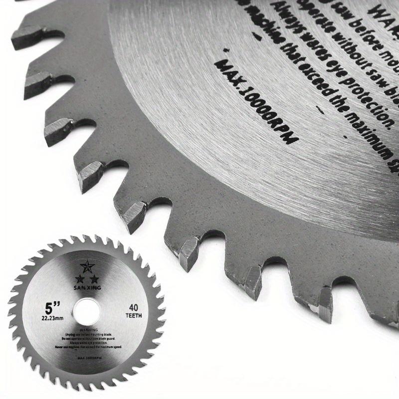 1 ks 5palcový 125mm řezný kotouč Mini kotoučová pila pro dřevo plast kov rotační řezné nástroje 40 zubů