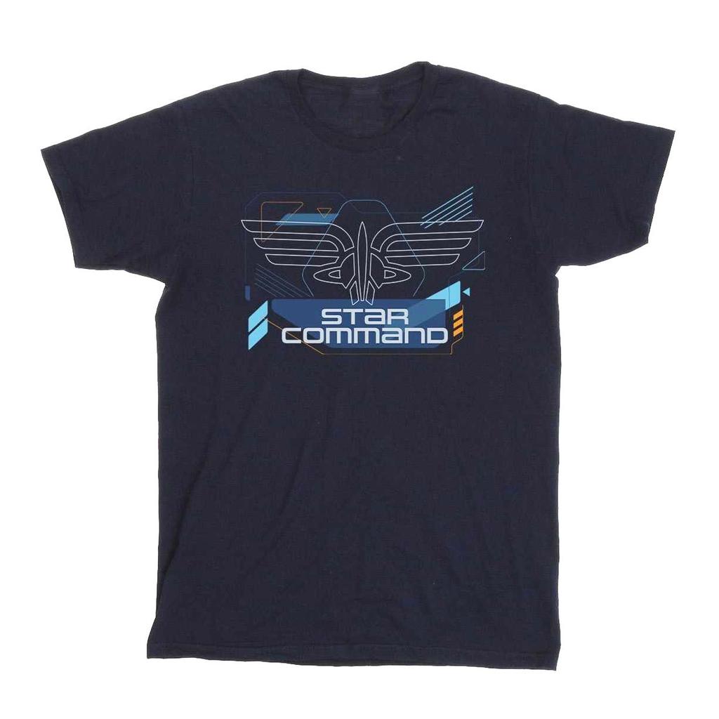 Disney T-shirt da uomo con icone di comando stellare di Lightyear