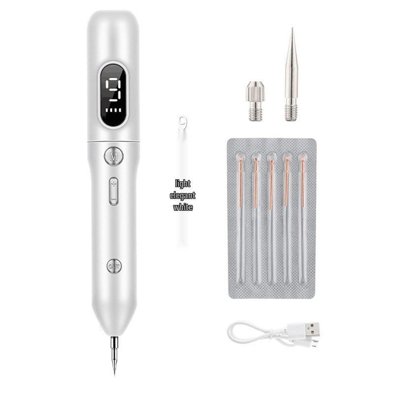 

9-уровневая безболезненная пикосекундная ручка для удаления родинок и веснушек - Косметический прибор для удаления пятен и осветления кожи English Version