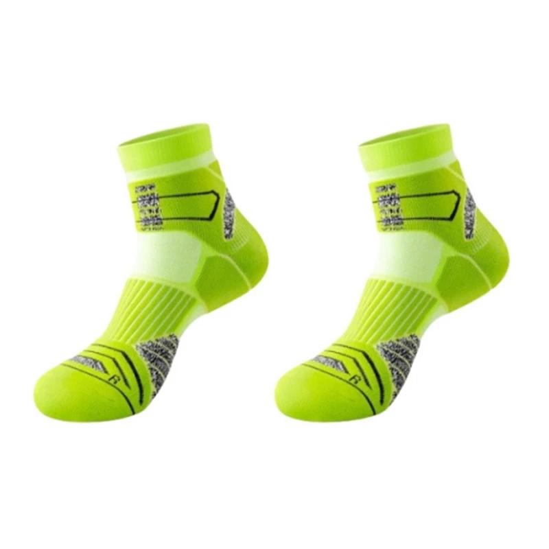 Professionelle Marathon Trailrunning Socke Herren Sommer Sport Fitness Gepolstert Verdickt Schnelltrocknend Trainingsstrumpf Crew-Socken