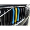Fit For Volvo XC60 2018-2022 3-Color Front Center Mesh Grille Grill Strip Trim