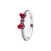 2025 Zircon Inlaid Princess Ring Series Women's Party Jewelry 925 Silver Ring