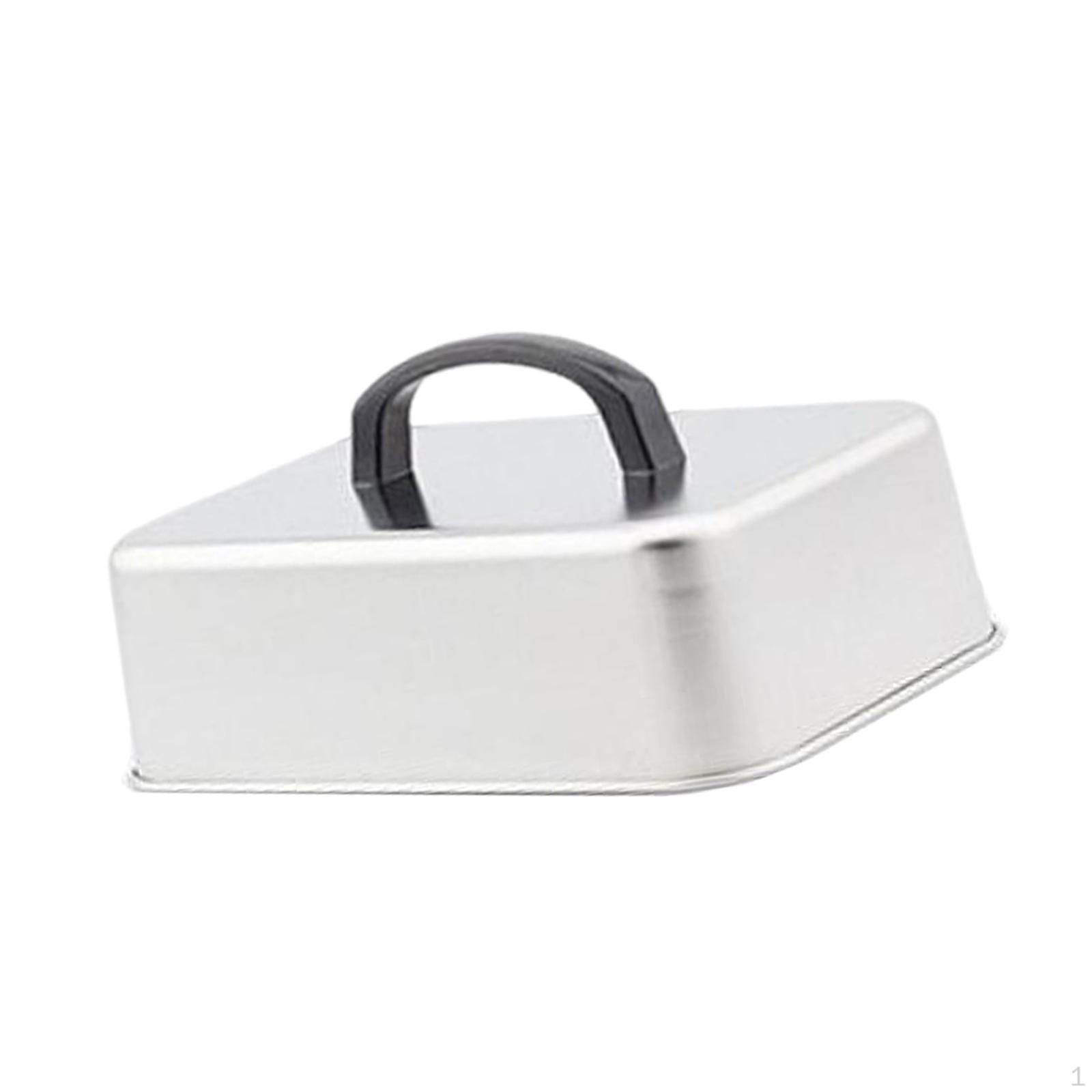 

Крышка для бургера, плавящийся сыр, купол для заливки из нержавеющей стали для сэндвичей Теппаньяки