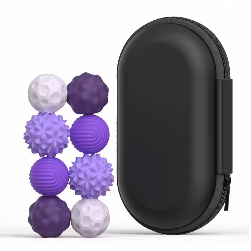Palline sensoriali magnetiche in silicone giocattoli per le dita antistress giocattoli divertenti per la decompressione giocattoli per le dita per adulti giocattoli divertenti per bambini