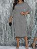 Elegant Plus Size Waist-Cinching Batwing Sleeve Formal Long Dress (2026 Exclusive)