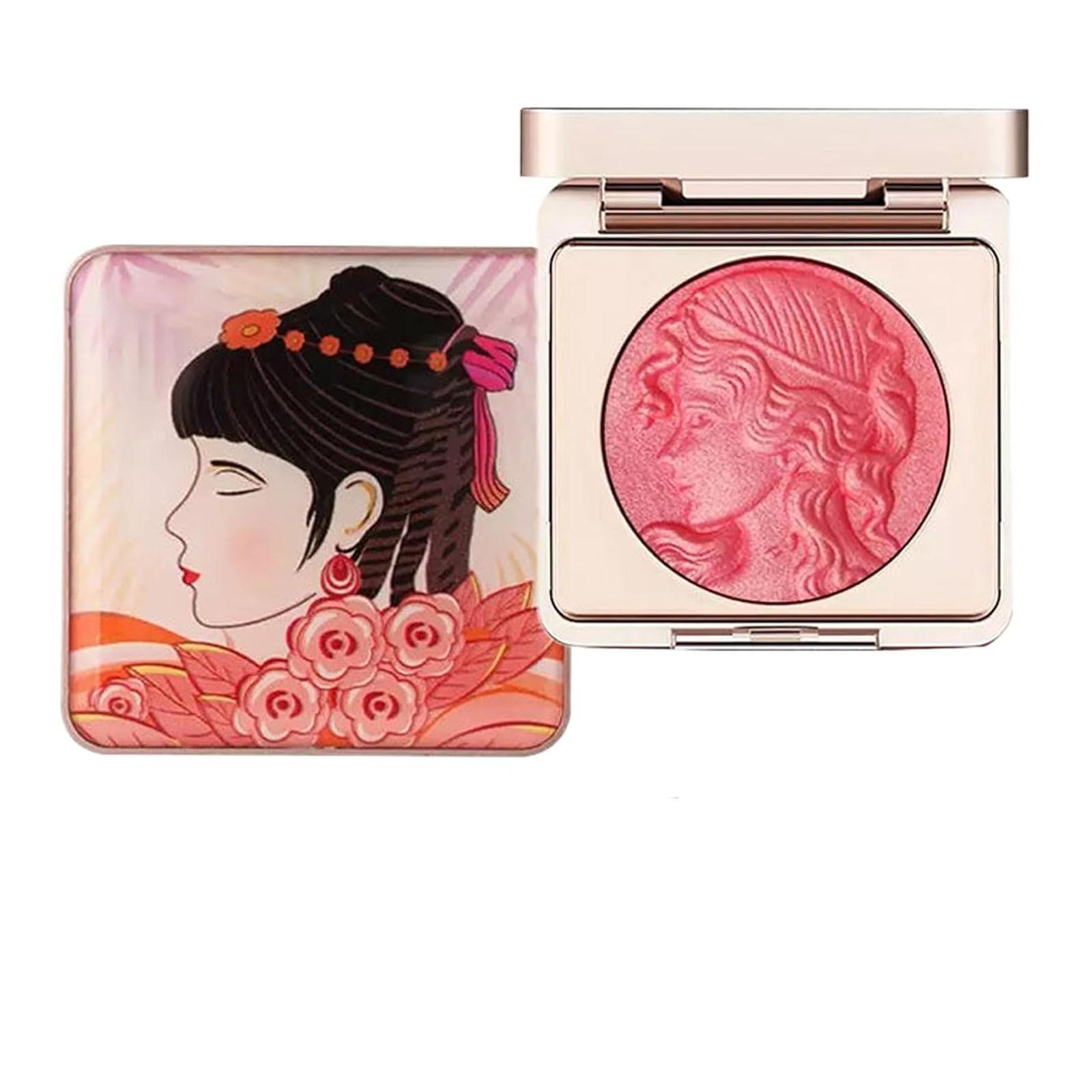 

Smart Girls Book Монохромные румяна Естественный телесный макияж Fine Flash Оранжевые отбеливающие контурные осветляющие палитры румян One Size розовый