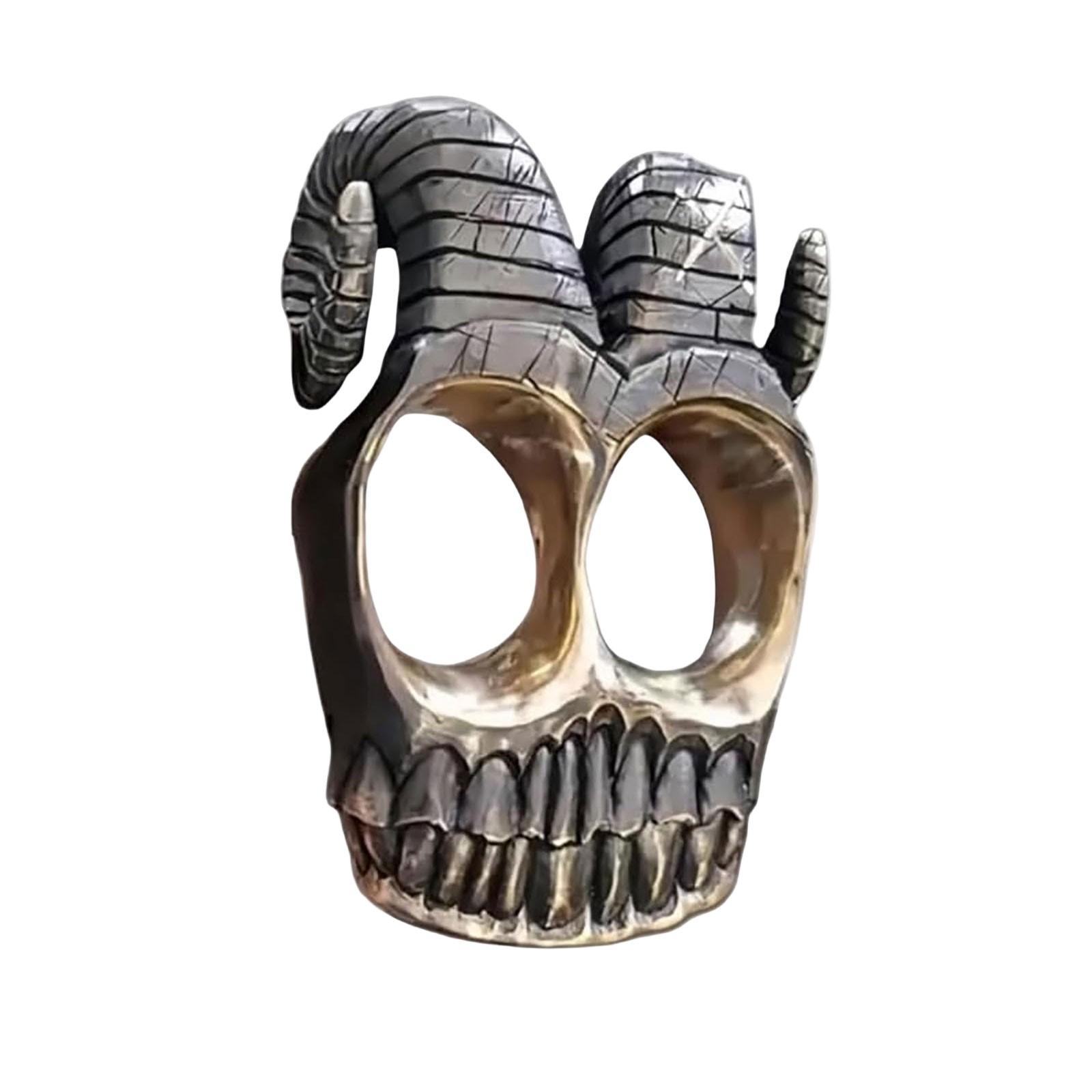 

Суставы пальцев из бараньего рога ручной работы One Size