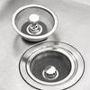 Kitchen Sink Filter Stainless Steel Sink Sewer Mesh Strainers Kitchen Tools Bathroom Floor Drains Hair Catcher Waste Plug Filter
