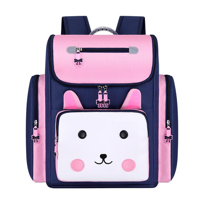 Girls' School Backpack For Elementary School Students Children'S Double Shoulder Backpack Lightweight And Burden-Reducing For Kindergarten