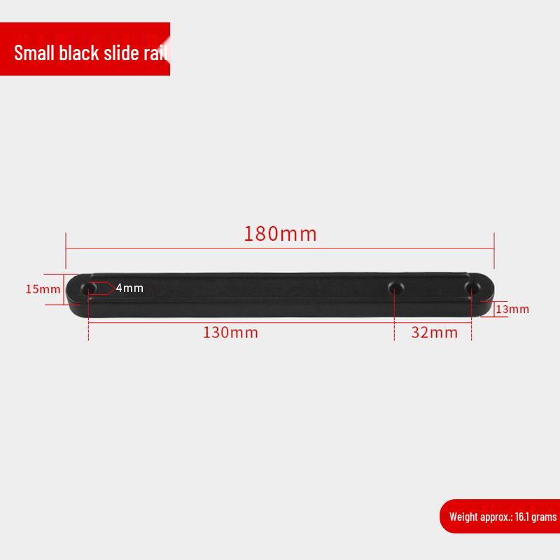 Пластиковая боковая направляющая скольжения для ящика или дверцы шкафа